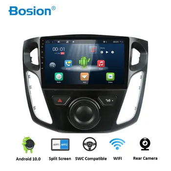 Bosion For Ford Focus 3 Mk 3 2012-2019 Bil Radio Mms Video-Afspiller, GPS Navigation Android 10 RDS-Wifi 4G IPS-Skærm DSP