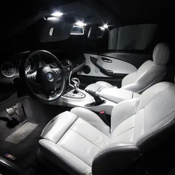12pcs Hvid Canbus Bil LED Pærer til Volkswagen VW Scirocco Indvendigt Lys Pære Kit Dome Kort Lys Bil Tilbehør