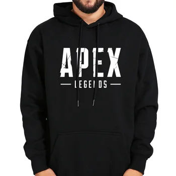 Apex-Legender Sweatshirts Titanfall Mænd Skyde Karakter Spil Med Trykt Logo Hoodie Vinter Tøj Med Lange Ærmer Tyk Hætte