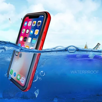 Olhveitra Vandtæt taske Til iPhone 11 Pro XS ANTAL XR-X 6 6S 7 8 Plus hockproof Svømning, Dykning Dække Udendørs Undersøiske Coque