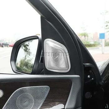 For Mercedes Benz GLE GLS Klasse W167 V167 AMG GLE53 X167 GLE350/450 2020 Tilbehør til Bilen Foran En Søjle Audio Højttaler Dække Trim