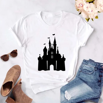 Kvinder Tshirt Casual Sjove T-Shirts Kawaii Disney Mickey Mouse Hoved Tops Tees Sommer Mode Kvindelige T-Shirts Loose-Toppe-Tøj