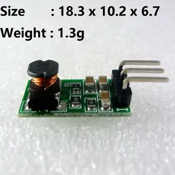 10stk DC DC Step-Down Buck Konverter 5-40V til 3,3 V Voltage Regulator Module for Arduino mini Pro breadboard