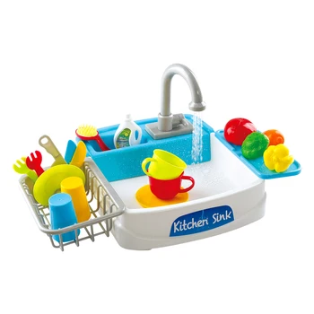 Toy vask med vand og toy redskaber 20 Stk PlayGo legetøj til børn fra 3 år