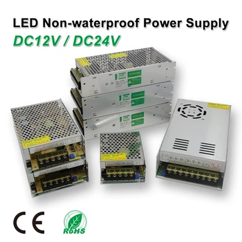 LED Ikke-vandtæt Power Supply,LED Strips Kørsel,DC12/24V,Adapter transformer,til Indendørs Brug,til panel lys,Lineær belysning