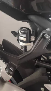 For Kawasaki Ninja 400 2017 2018 2019 2020 Motorcykel Bageste Bremse Brændstof Tank Olie Cup Dække Protector CNC Aluminium Tilbehør