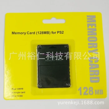 50stk 128 MB Hukommelseskort Gemme Spillet Stick Modul Til Sony PS2 Til Playstation 2 128m Udvidet Card Game Proces Saver