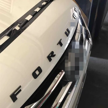 Rustfrit Stål SLANK for Fortuner bil tilbehør Ordlyd 3D Brev bil Mærkat Trim 3d auto mærkat VIP For Toyota Fortuner