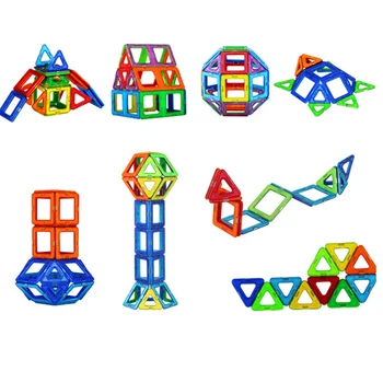 YIBAO Standard Størrelse Designer-byggesæt Model & Bygning Toy ABS Plast Magnetiske byggeklodser Legetøj For Børn