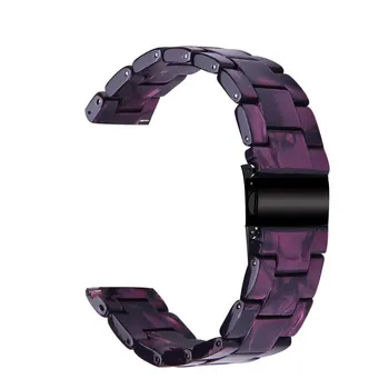 Mode Farverige Reaplacement Harpiks Watchbands For Fitbit Versa/Versa Lite Smart Ur Remmen Dobbelt butterfly lås Band Rem