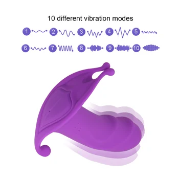 10 Speed Klitoris Stimulator Sex Legetøj til Kvinder Bærbare Trusser Vibrator Dildo Vibrator Trådløs Fjernbetjening Voksen Produkter