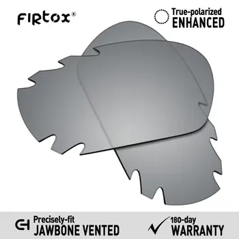 Firtox Sandt UV400 Polariserede Linser Erstatning for-Oakley Jawbone Udluftet Solbriller (Compatiable Objektivet Kun) - Flere Farver