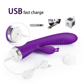 Dildo Vibrator til Kvinder Voksen Forsyninger Sex Legetøj til Kvinder Håndgreb Massageapparat Kabel satisfayer sex legetøj med USB-Opladning