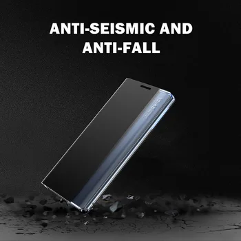 Side Vinduet Smart View Flip cover til Samsung Galaxy A12 tilfælde magnetiske stand læder taske til Samsung A32 A42 5G M51 M31S dække