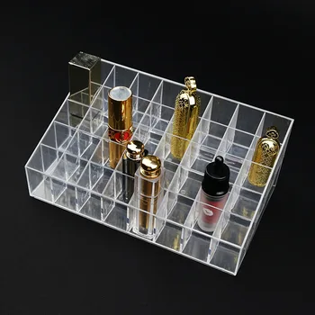 Makeup Cosmetic Organizer 40 Rum Klar Plast Box Læift Holder Makeup Opbevaringsboks Gøre Op Arrangør For Kosmetik