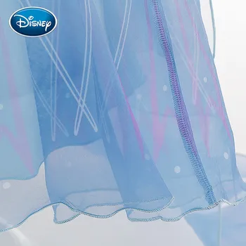 Disney Frosne 2 Girl Prinsesse Elsa kjole nederdel trække lange nederdel børn nederdel frosne 2 Cosplay Prinsesse Elsa pige kjole