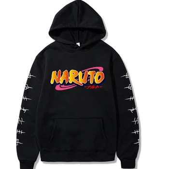 Naruto Itachi Uchiha Trykt Mænd/kvinder Hættetrøje langærmet Sweatshirt