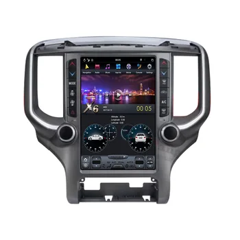 For Dodge RAM 2018+ Android 9.0 Lodret Skærm Car Multimedia Afspiller 64GB GPS Navigation, Bil-Radio, båndoptager Auto Head Unit