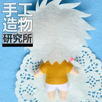 Anime Niou Masaharu Håndlavet Nøglering Materical Pakke Legetøj Mini Dukke Fyldt Plys Gave