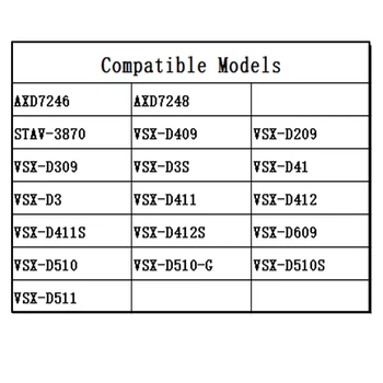 NY fjernbetjening Til PIONEER AV-receiver fjernbetjening AXD7247 Erstatte VSX-D510 VSX-D209 VSX-D409