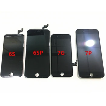 Testet AAA-LCD-Skærm Til iphone6S Touch Screen Digitizer og LCD-Skærmen For iphone7 pantalla For iphone5 6 6S 6SP 7 7P Lcd-skærme