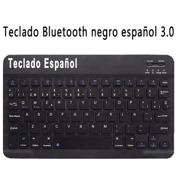 Tastaturet for Huawei MediaPad T5 10.1 T3 10 9.6 T2 Pro 10.1 M2 Tastatur, russisk, spansk, koreansk engelsk 3.0 Bluetooth Tastatur
