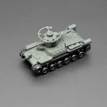 1:144 World War II tank montering model, tiger T34, Pansret køretøj panzer tiger jeg panther tank fly, sand tabel model