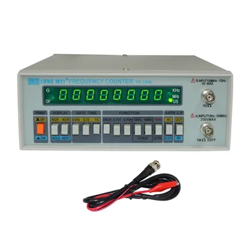 TFC-1000L Multifunktionelle Høj Præcision Frekvens Counter Meter 8-Bit-LED-Skærm og Windows frekvensområder 100MHz-1GHz
