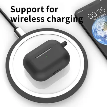 Øretelefon Sag For AirPods Pro Silikone Cover Trådløse Bluetooth Hovedtelefoner Til Luft Bælg Etui Beskyttende For AirPod 3 Tilfælde