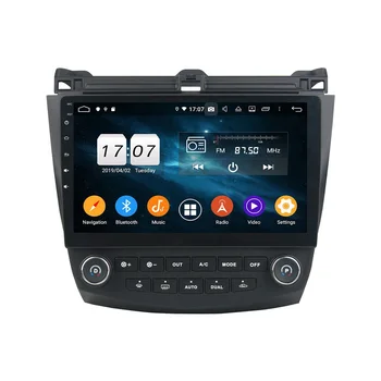 Android 9.0 Bil DVD-afspiller GPS-Navigation For Honda Accord 7 2003-2007 Bil Auto Radio stereo multimedia-afspiller, tv med hovedenheden