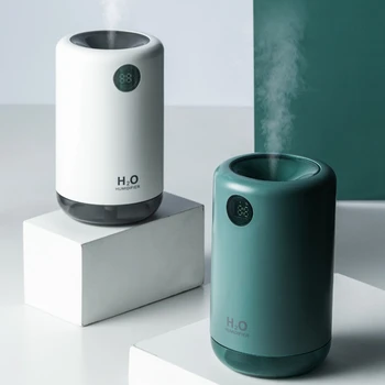 Luft Luftfugter 500ML 2000MAh Bærbare Aroma vandtåge Diffuser Batteriets Levetid Vis Aromaterapi Humidificador
