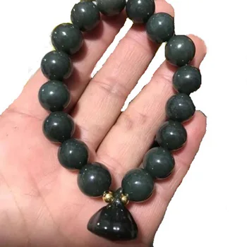 Jade Armbånd Naturlige Hetian Qingyu Armbånd Smykker til Mænd Fine Smykker Hetian Qingyu Sikker omladning Armbånd
