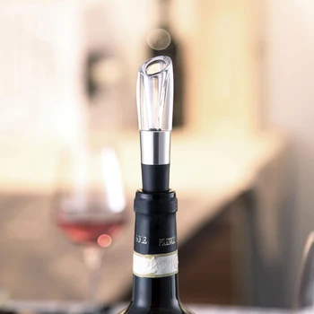 Youpin Cirkel Glæde Elektriske Oplukker Rustfrit Stål Mini Vin Prop Vin Karaffel Aerator til Smart Home Vin Tilbehør