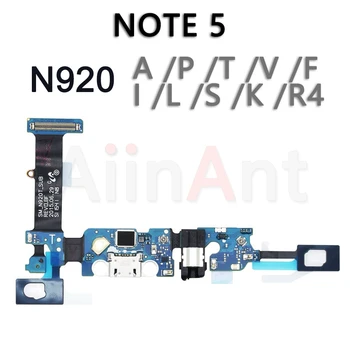 Originale USB-Opladning Port Oplader Dock-Stik Flex Kabel Til Samsung Galaxy Note 5 N9200 N920F N920L N920i N920K N920S N920C