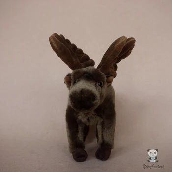 Udstoppede Dyr Toy Elg Dukker Simulering Elk Dukke Kids Legetøj Eurasiske Julegaver