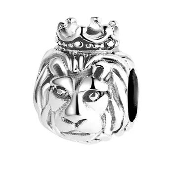Dyr, Kat, Løve Kanin Bee Perler Charms Passer Oprindelige Pandora Armbånd 925 Sterling Sølv DIY Smykker at Gøre berloque