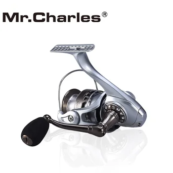 Mr. Charles YB2000-5000 Nye Kvalitet 8BB+1RB Spinning-Fiskeri Hjuls Aluminium Spole Krop Kvalitet Rustfrit Stål