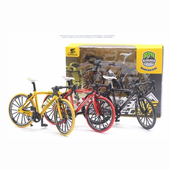 JASON TUTU Skala 1:10 Trykstøbt Metal Model Cykel Legetøj, som Børn Gave Racing Cyklus på Tværs af Mountain Bike Model Replica Samling