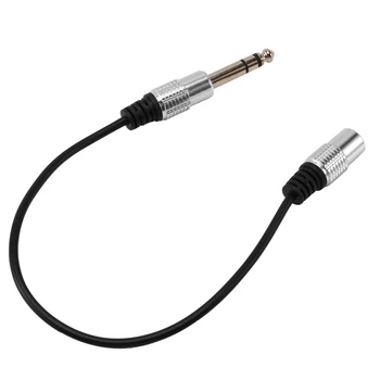 1/4 tommer og 3,5 mm Stereo-Adapter Kabel-6,35 mm JACK Male 3,5 mm Female Kvart Tomme Hovedtelefon Jack Converter AUX-Stik Kabel