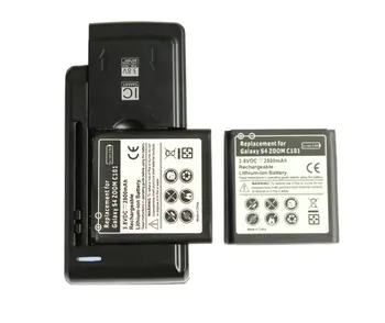 Ciszean 2x 2800mAh B740AC/K/E/U Udskiftning af Batteri + Oplader Til Samsung Galaxy S4 Zoom-C101 C1010 C105A C105 NXF1 NX3000 i939D