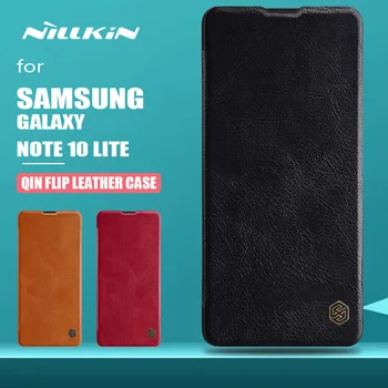 Samsung Galaxy Note 10 Lite Nillkin Qin Flip Læder Case Business Slank Telefon Cover til Samsung Galaxy Note10 Lite Note10+