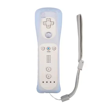 Ny!!! Wireless Remote Controller til Wii, Indbygget Motion Plus Gamepad med Silikone Case motion sensor