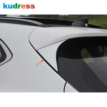 For Hyundai Tucson-2020 Chrome Bagrude Spoiler Dække Trim Trekant Søjle Støbning Pynt Bezel Styling Tilbehør