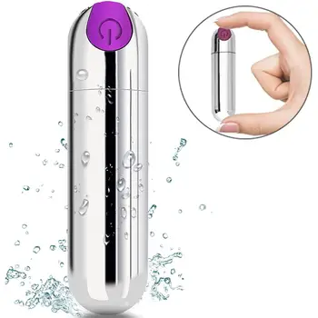 Mini Bullet Vibrator-G-spot Stimulere Erotisk 10 Vibration Modes USB-Opladning Mandlige Lesbiske Masturbador Perler Sex Legetøj til Kvinder
