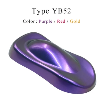 YB52 Kamæleon Pigmenter Akryl Maling pulverlakering Farve til Bilen Maleri, Udsmykning, Kunst, Håndværk, Søm 10g Maleri af Forbrugsstoffer