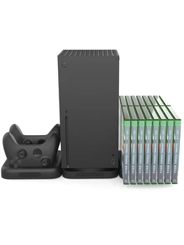 3 I 1 Til Xbox-Serien X spillekonsol USB2.0 Dual Controller Oplader Adapter Til Xbox-Udgaven X Bærbare Gamepad Oplader Dock