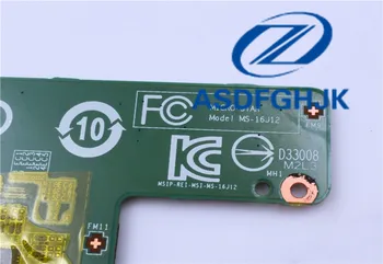Ægte FOR MSI GE62-2QF GE62-6QF GE72-6QF USB-Kortlæser-Knappen yrelsen Chip MS-16J12 Test ok