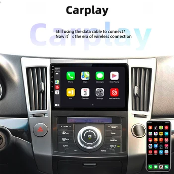 JMANCE DSP Carplay 2G+32G Android 10 4G Bil Radio Mms-audio-Afspiller, GPS-Navigation Til Hyundai Veracruz 2007-2013 nr 2 din