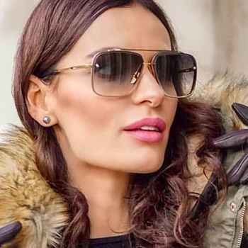 Mode Luksus Solbriller Mænd Kvinder Brand Designer solbriller Til mænd Damer Kvinder Stor Ramme UV400 Oculos ZJ1003