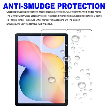 9D For Samsung Tab S6 Lite 10.4 2020 Hærdet glas Film til Galaxy Tab S6 Lite 10.4 P610 P615 eksplosionssikker Screen Protector